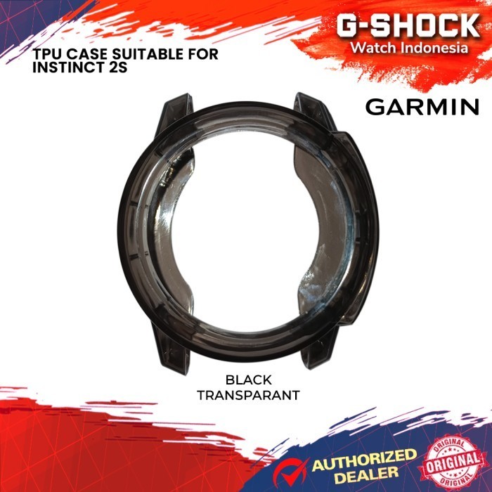 Pelindung Bumper Soft Case Casing Garmin Smartwatch Jam Instinct 2 2s - Instinct 2s, Wht Transparant