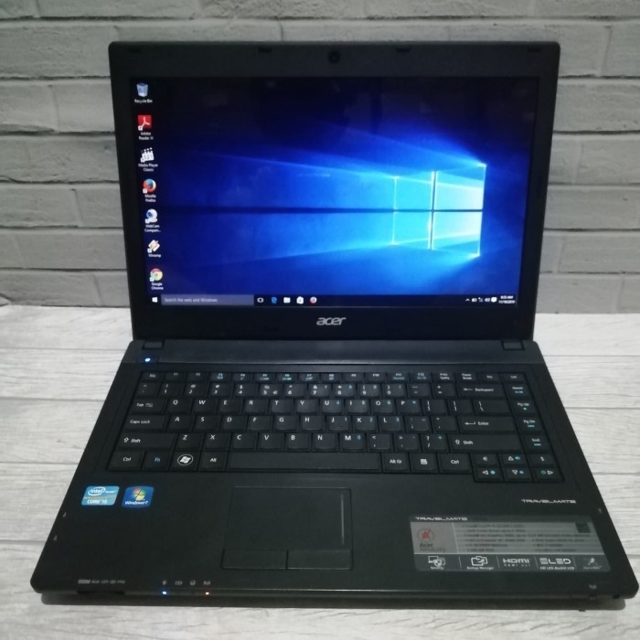 Dijual Laptop Acer Travelmate 4750 Intel Core i5 Ram 4gb hdd 500Gb