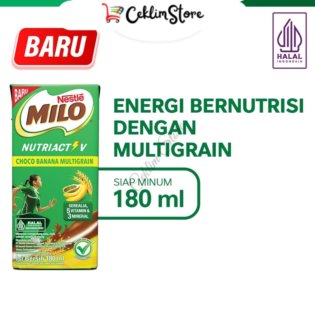 

MILO UHT Nutriactiv Banana