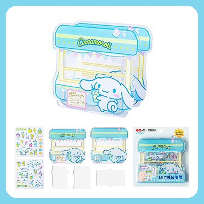 

TOKKADO Sanrio Mise Desk Pen Holder Tempat Pulpen Alat Tulis DIY Lucu - Cinnamoroll