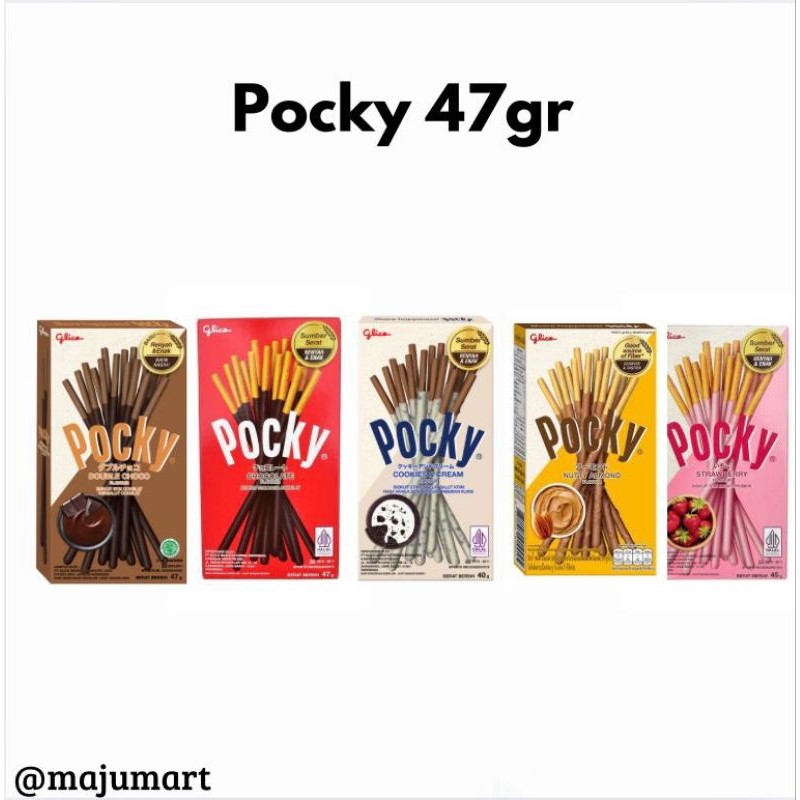 

Glico Pocky Stick Biscuit All Varian 47gr 20gr