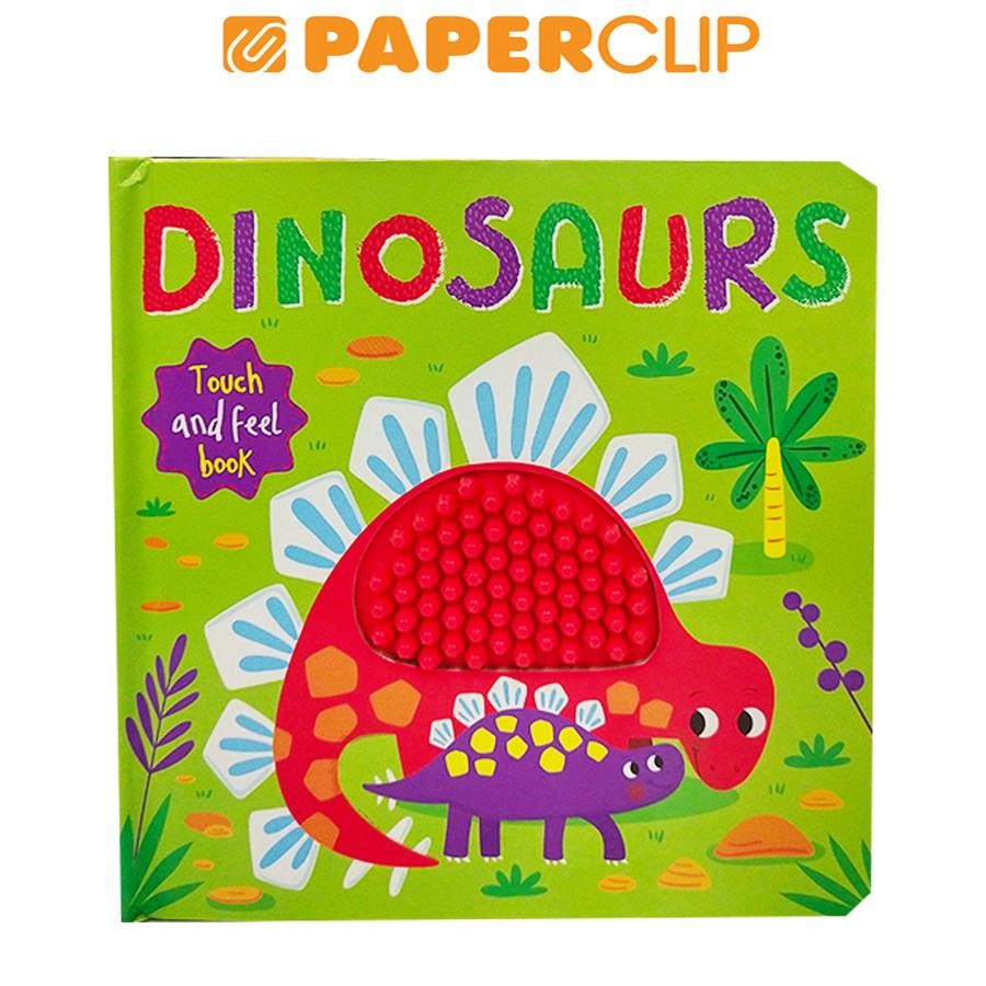 TOUCH AND FEEL BOOK - DINOSAURS
