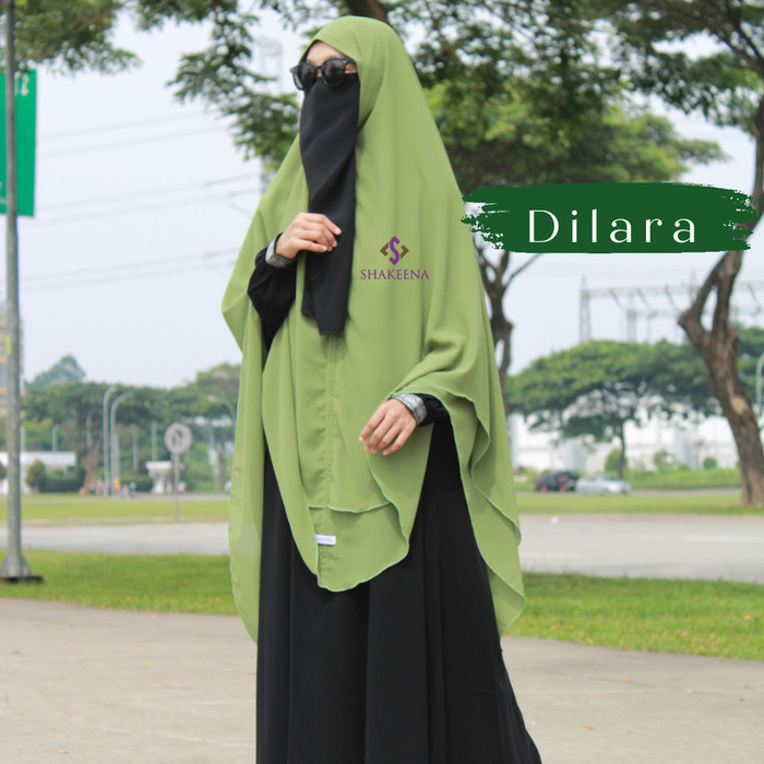 khimar ceruti jumbo/jilbab ceruti/ jumbo ceruti premium - Hitam
