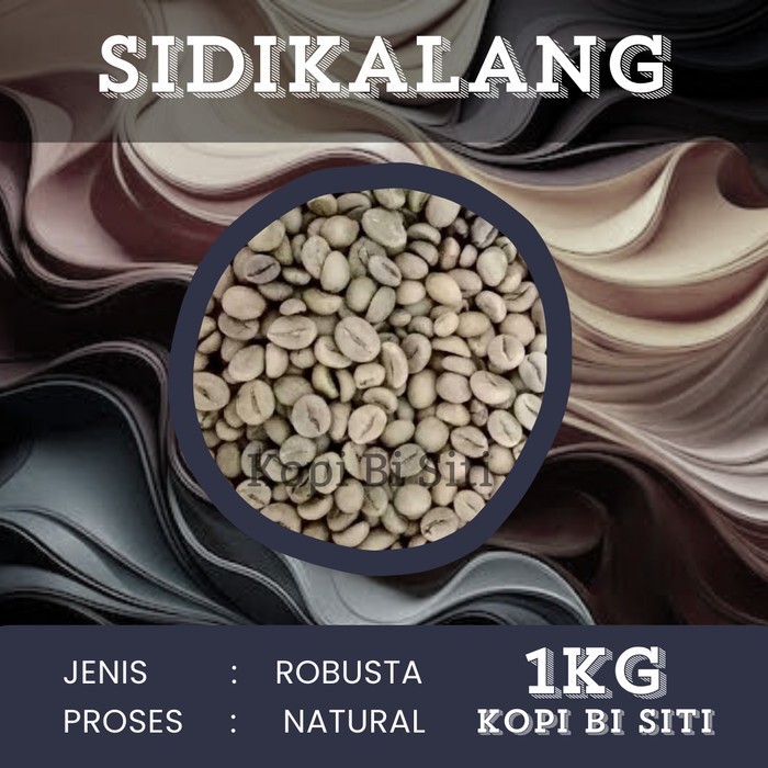 GreenBean Robusta Fine/Natural robusta  Sidikalang 1kg
