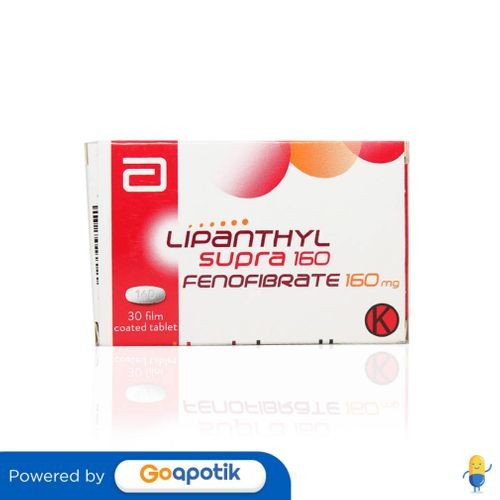 Lipanthyl Supra 160 Mg Box 30 Tablet