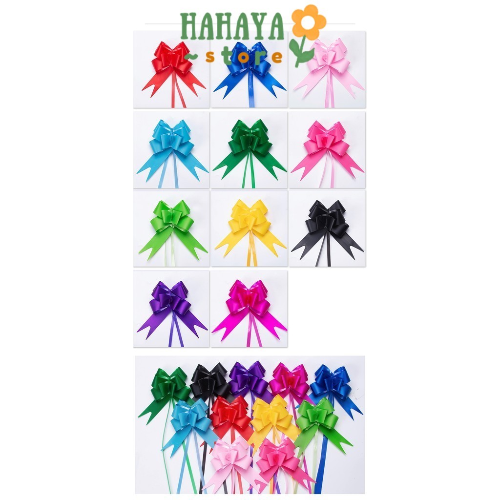 

HAHAYA - (1pack) Pita Tarik Motif / Pita Serut INK isi 10pcs Dekorasi