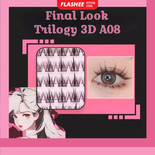 Bulu Mata Trilogy Bulu Mata Palsu MILAI Eyelash Extension Fake Lashes Korean Look