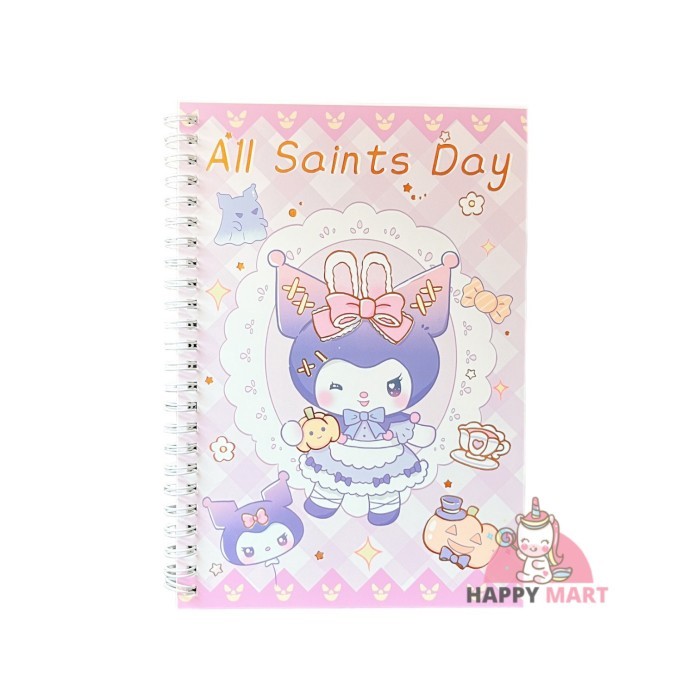 

Notes / memo / Buku tulis sanrio kuromi / melody / cinamoroll - Kuromi haloween