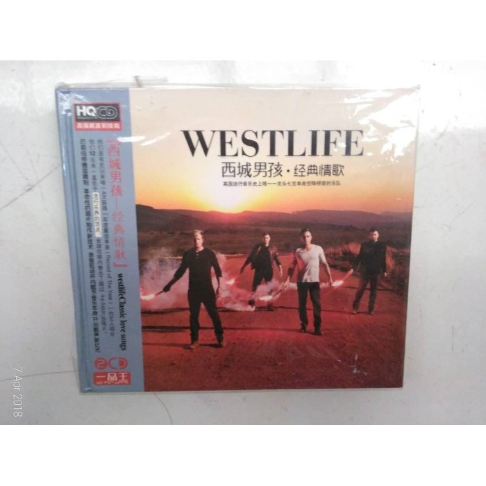 CD westlife 2disc original
