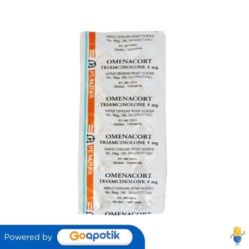 Omenacort 4 Mg Strip 10 Tablet