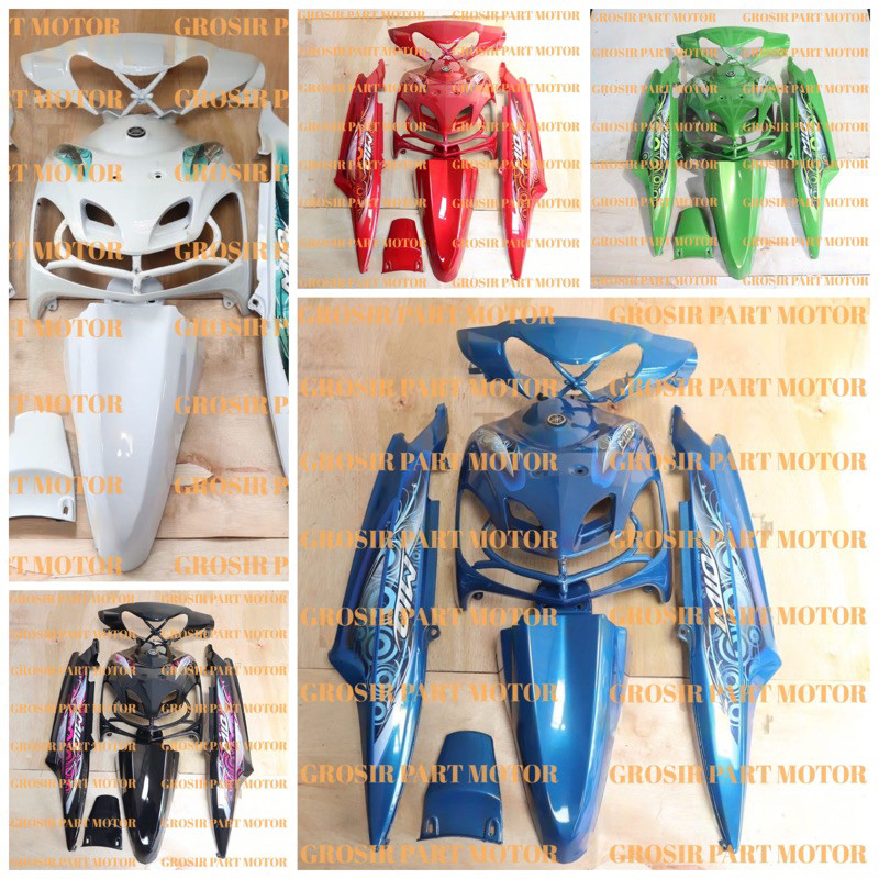 Body Mio Sporty Full Set 2011 Putih Body Halus Mio Sporty Mio New