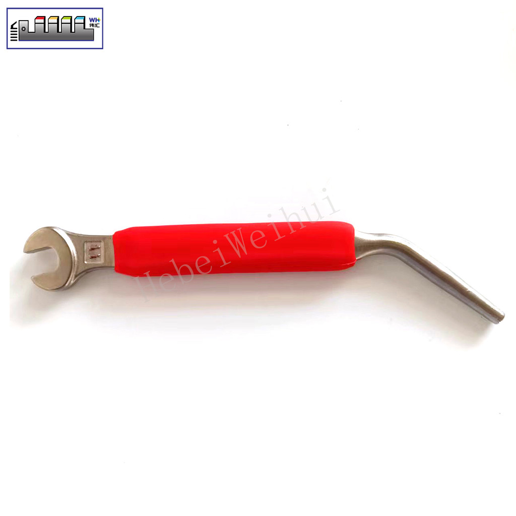 

1 piece Heidelberg press GTO 52 46 PS plate clamp wrench 11mm open quality wrench part end diameter 8mm tool