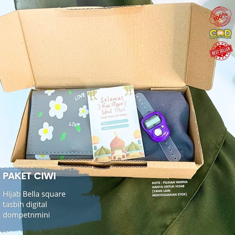 SAYGIFT HAMPERS HIJAB WARNA RAMADHAN IDUL FITRI / Hampers Hadiah wisuda kado wedding pernikahan gift