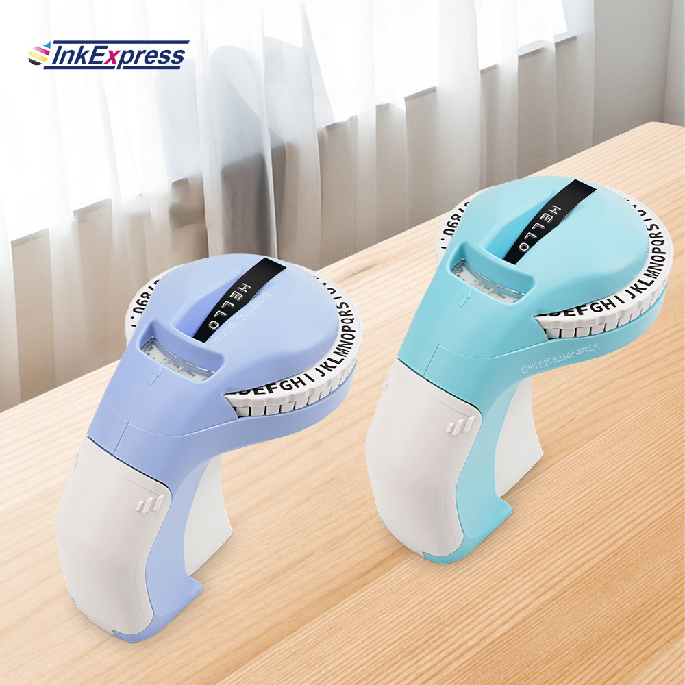 

Manual Embossing Typewriter B90 Label Maker Similar as Dymo 12965 1880 1610 Motex E101 E202 Machine with 3D Embossing Label Tape