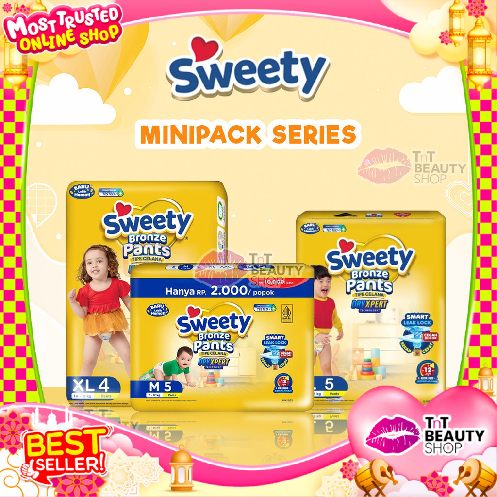 Sweety MINIPACK Series / Sweety Bronze Mini Pack M5, L5, XL4 - Sweety Silver Mini Pack Pack M5, L5, 