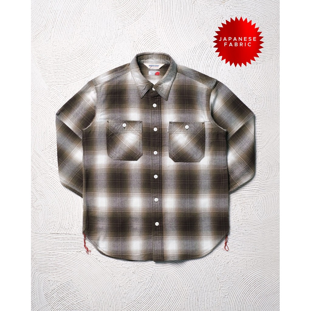 WINGMAN DENIN - HEAVY FLANNEL | NOMADIC OLIVE