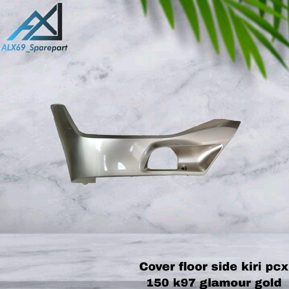 cover floor side body bawah underside kiri L pcx 150 k97 glamour gold