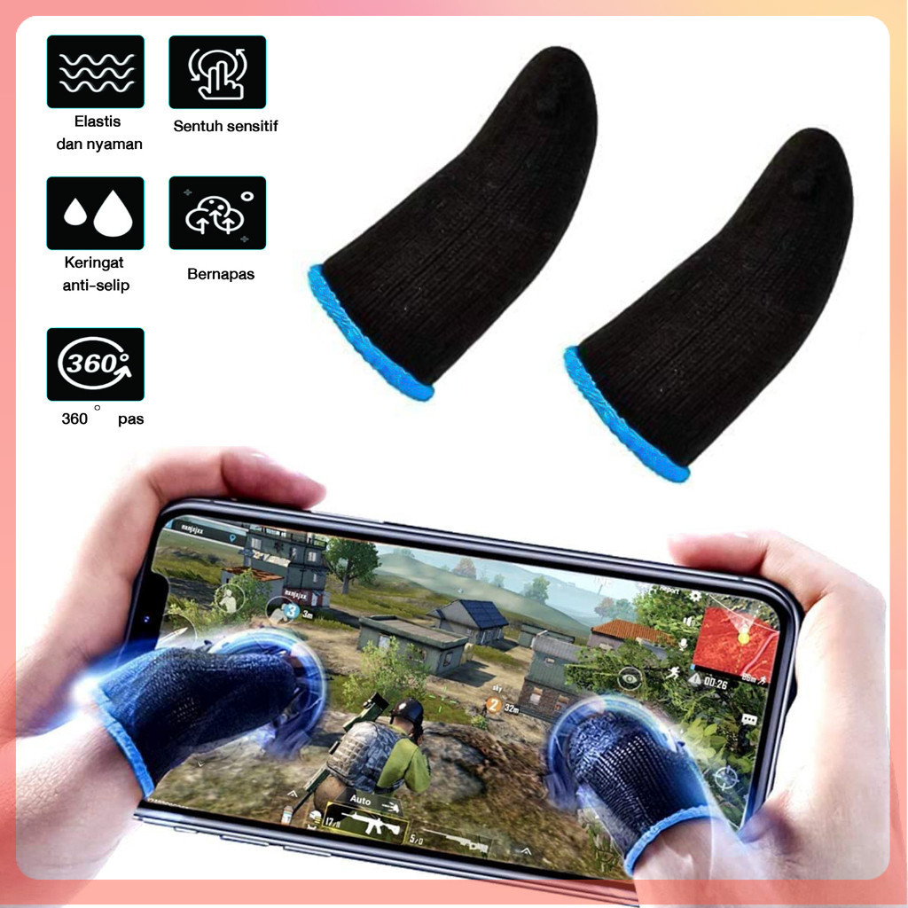 Sarung Jempol Gaming / Sarung Jari Anti Keringat / Sarung jempol Gamers / Sarung Tangan Jempol / Sar