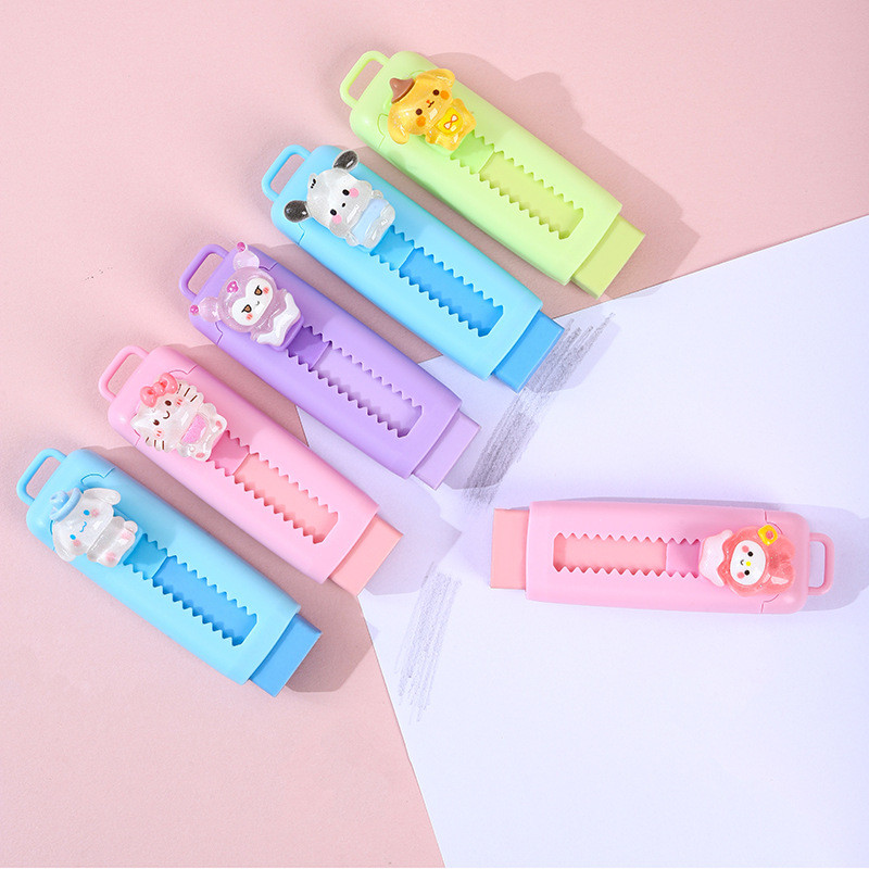 

[ CRATK ] PENGHAPUS MEKANIK MOTIF KARTUN JEPANG LUCU / PENGHAPUS SLIDE MOTIF KARTUN / PERFECT FOR SCHOOL AND OFFICE SUPPLIES