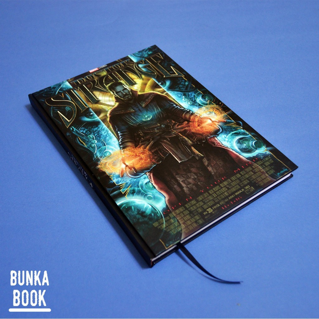 

Note Book Hardcover Marvel Doctor Strange Ukuran A5 Jurnal Agenda Planner Notebook Aesthetic Gift Couple