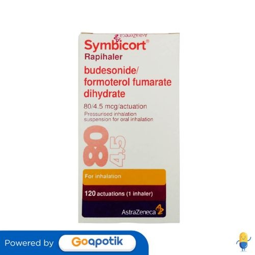 Symbicort 80/4.5 Mcg Rapihaler 120 Doses