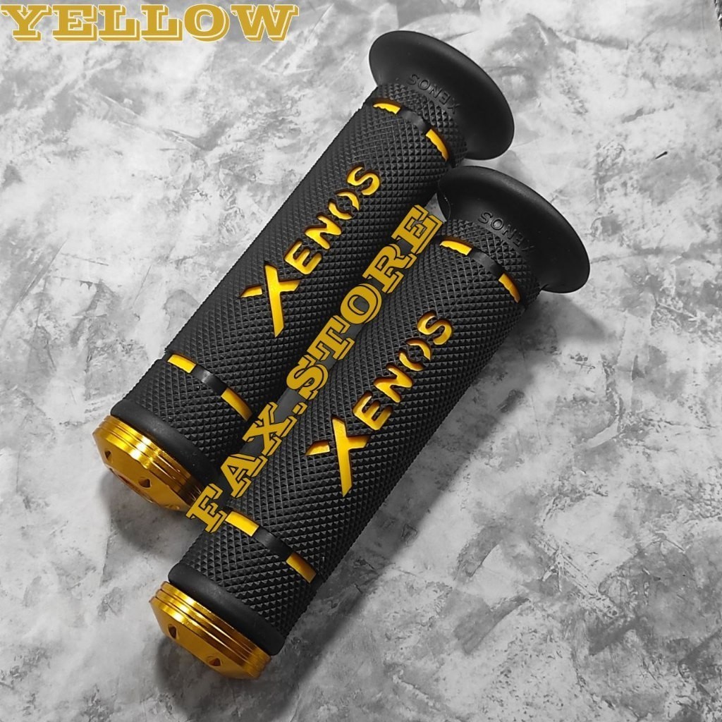 terbaru handgrip xenos + jalu original 100% super premium quality universal untuk semua motor bmv