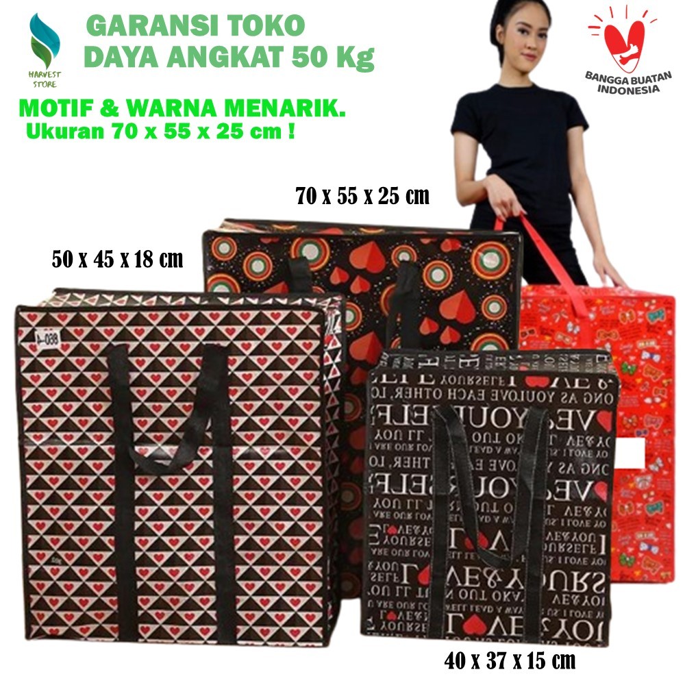 Laundry Bag Jumbo Tas Laundry Tempat Baju Kotor Tas Baju Jinjing Tas Baju Besar Jumbo C5