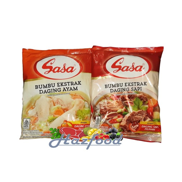 

Sasa Kaldu Pelezat Rasa Daging Ayam & Sapi 1 Kg