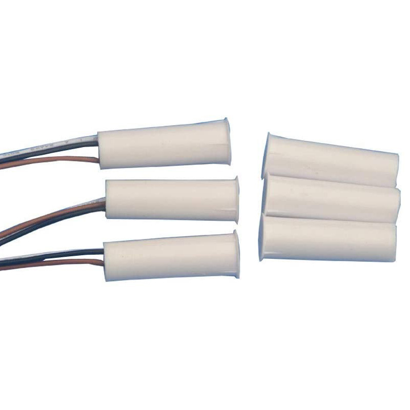 3 Sets of Magnetic Door Window Contact Reed Switch NC & NO Embedded Gap Sensor