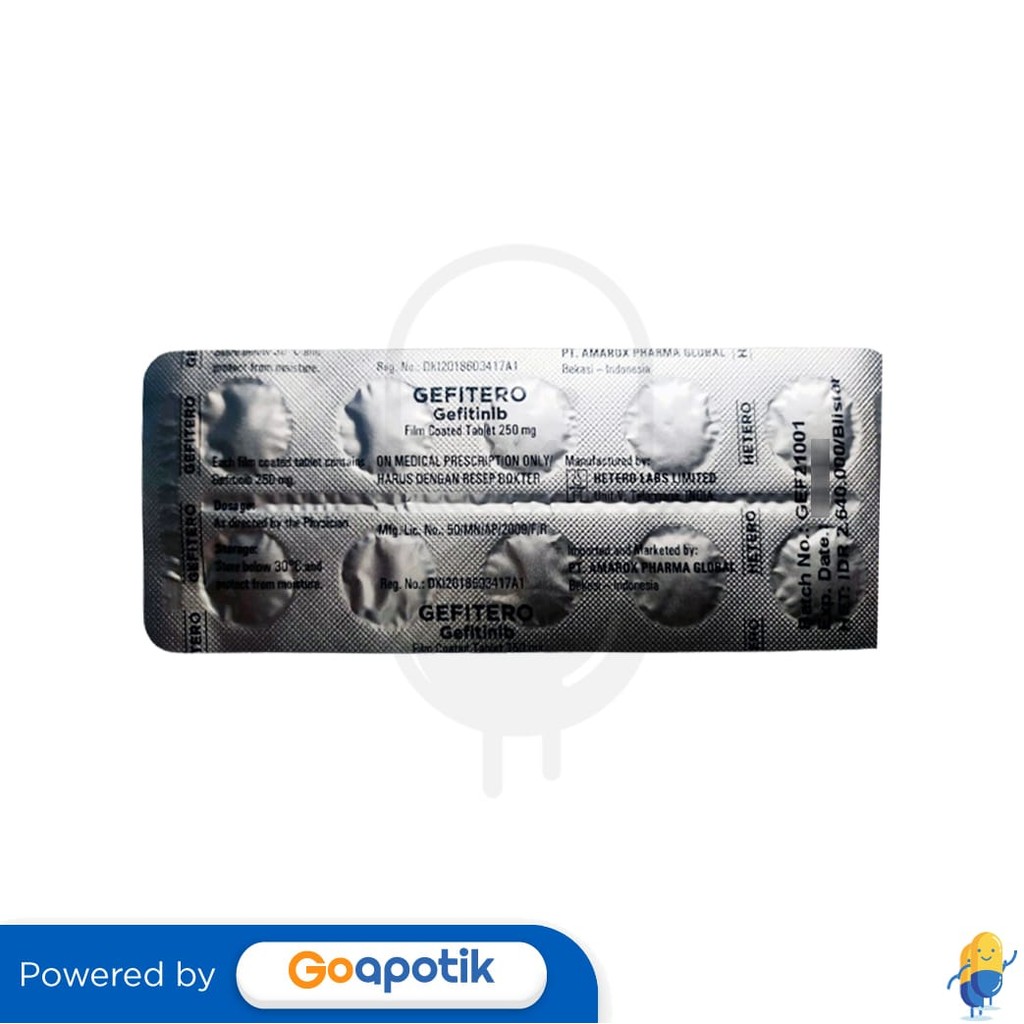 Gefitero 250 Mg Strip 10 Tablet