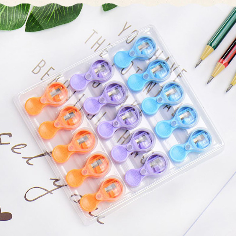 

4pcs Mini Pocket Pencil Sharpener 2.0mm Fine Lead Knife Core Grinder Device Pencils Cutter Pen Sharpeners School Supplies Hot