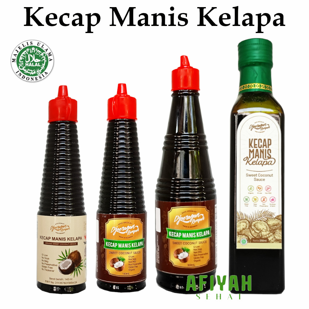 

Kecap Manis Kelapa Organik Non Kedelai dari Djoeragan Rempah - Sehat Tanpa Pengawet & MSG Cocok Untuk MPASI