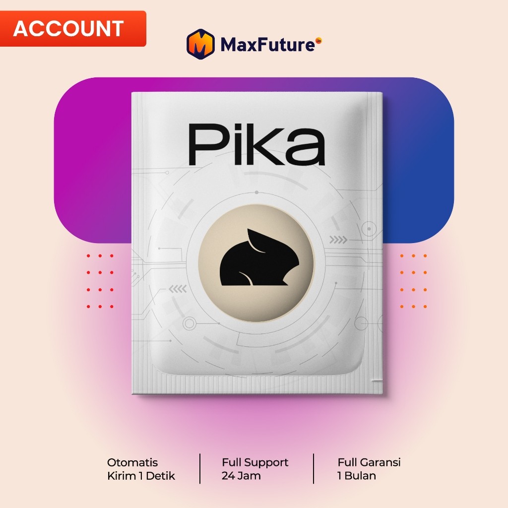 [12Bulan] Pika | Pika AI | Pika.art | Pika Art | Pika AI Standard Plan | Pika AI Kredit