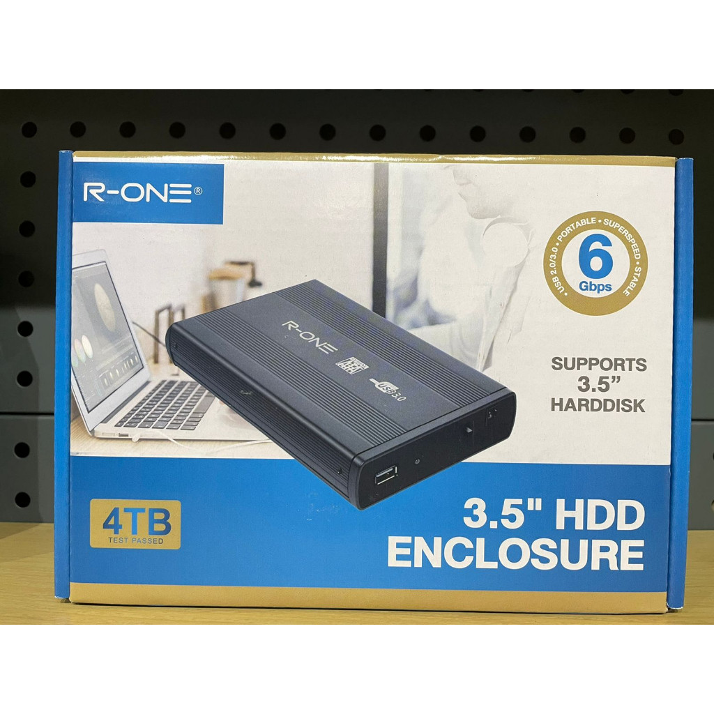 R-ONE Sata Enclosure 3,5 Inch Usb 3.0 / Casing Hdd