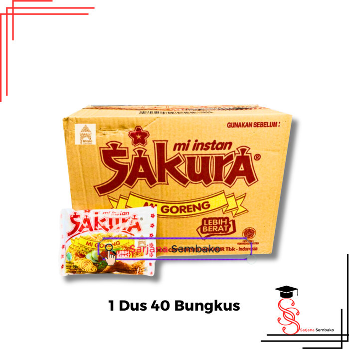 

Sakura Mie Goreng - 1 Dus 40 Pcs