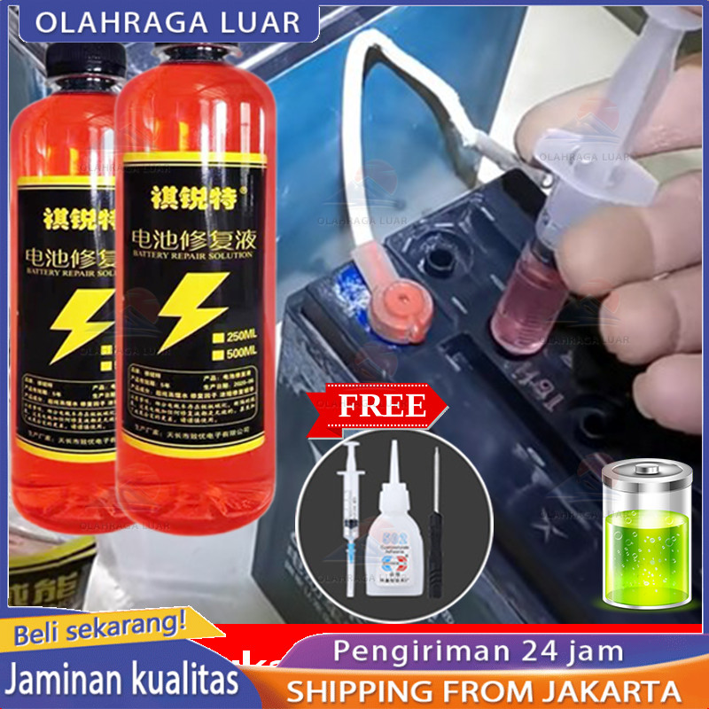 【3 detik untuk diperbaiki Berikan alat】cairan perbaikan aki jual cairan elektrolit aki kering cairan