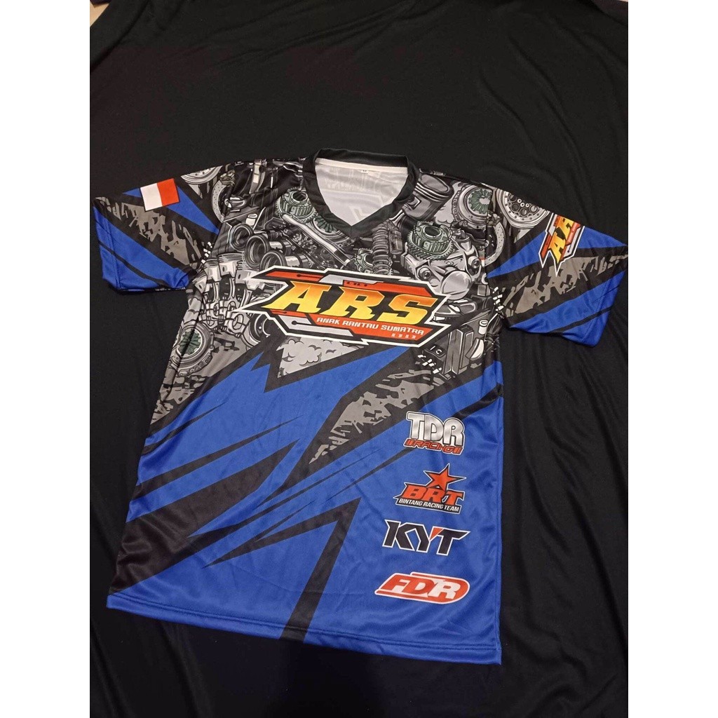 Jersey Racing / kaos balap JERSEY KAOS RACING CUSTOM FULL PRINTING JERSEY RECING DESAIN BEBAS BISA R