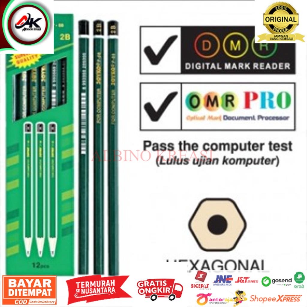 

[ATR] TERBAIK PENSIL KOMPUTER JOYKO 2B