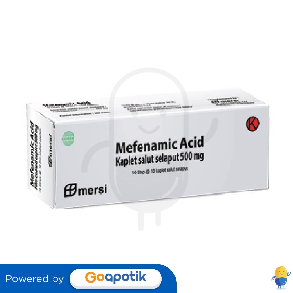 Mefenamic Acid Mersifarma 500 Mg Box 100 Kaplet