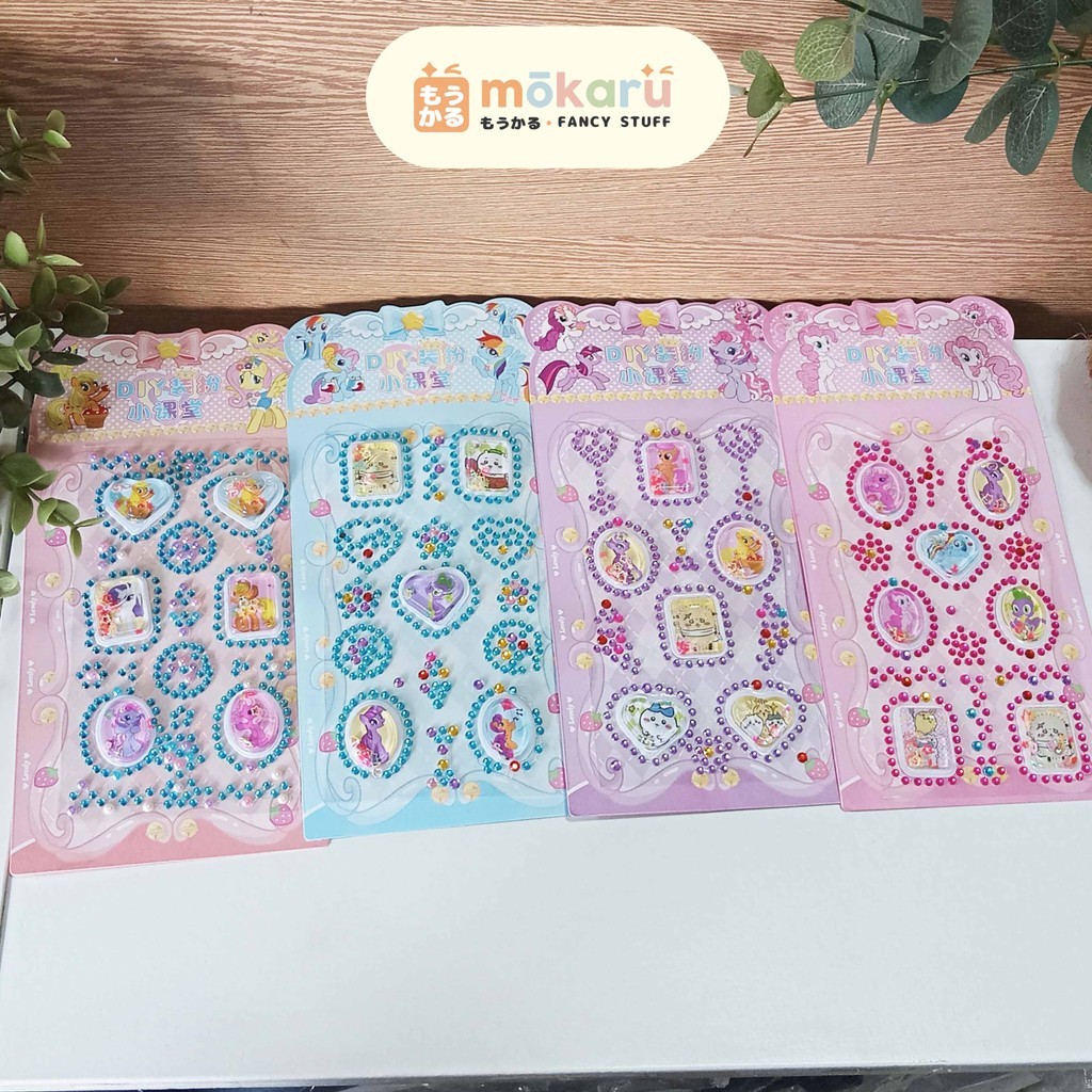 

Sticker Manik Motif Kuda Poni DIY Diamond HL-117 Lucu Murah