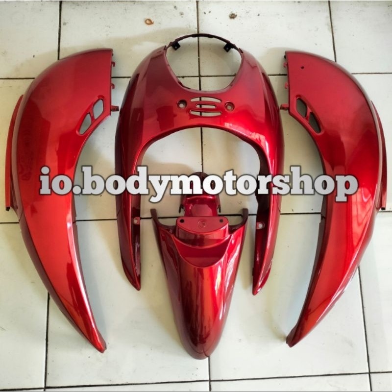 full body halus honda Scoopy karbu merah 2010 2011 2012
