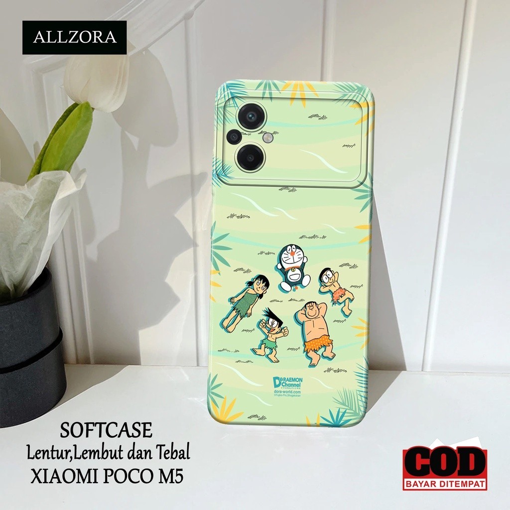 Softcase Hp Xiaomi Poco M5 Terbaru - Casing Hp Xiaomi Poco M5 Terbaru - Fashion Case KARTUN - Case X