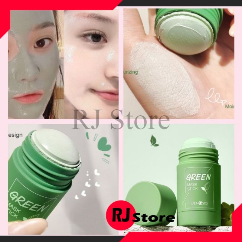 Original MASKER WAJAH MUKA GREEN TEA GLOWIN0G JERAWAT BRUNTUSAN BOPENG KOMEDO DAN BEKAS JERAWAT AMPU