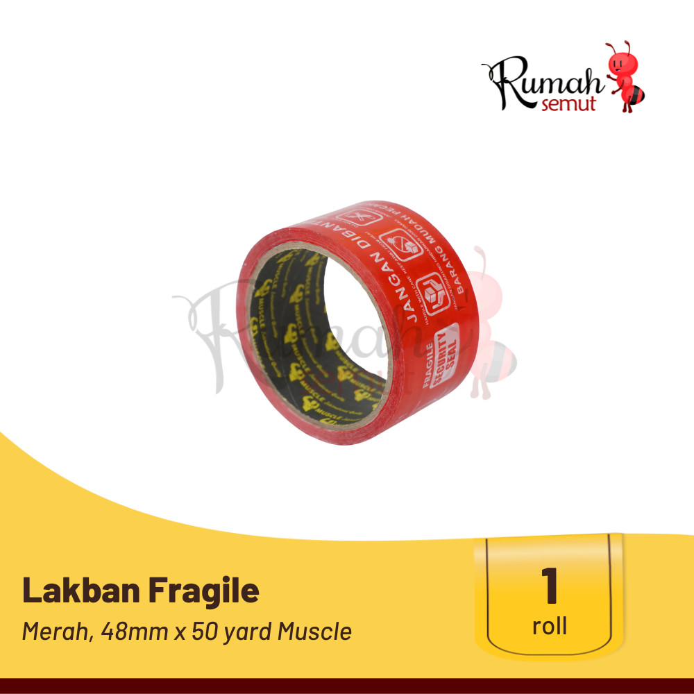 

Lakban Fragile 48mmx50yard Muscle