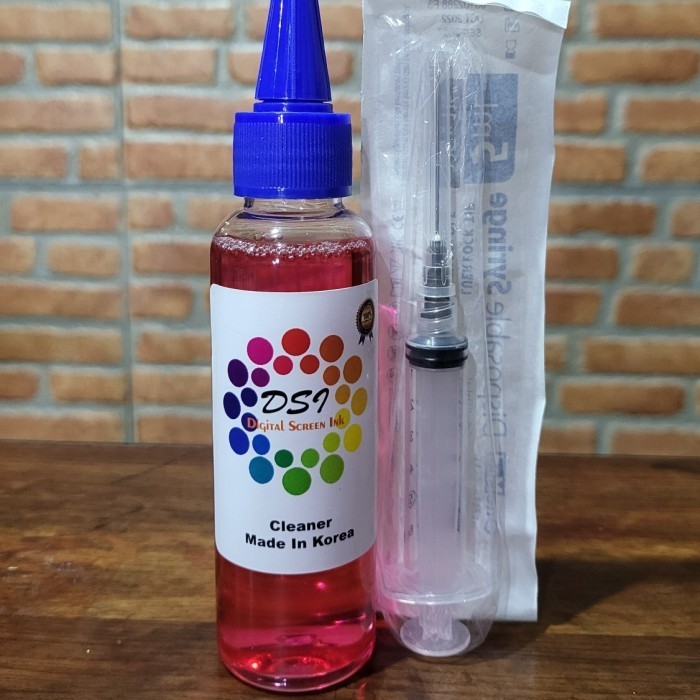 

cleaner dtf 100 murni ink dtf pembersih flushing tinta dtf cleaning