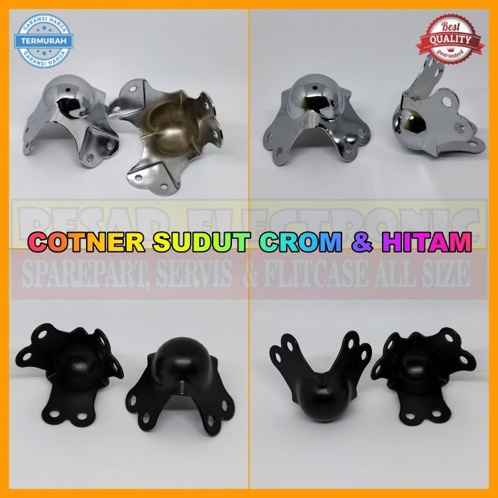sudut hardcase cotner hardcase corner hardcase asesoris hardcase siku pojok harcase - Best Part Blac