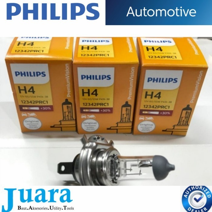 Bohlam Halogen Philips 60/55w ORIGINAL