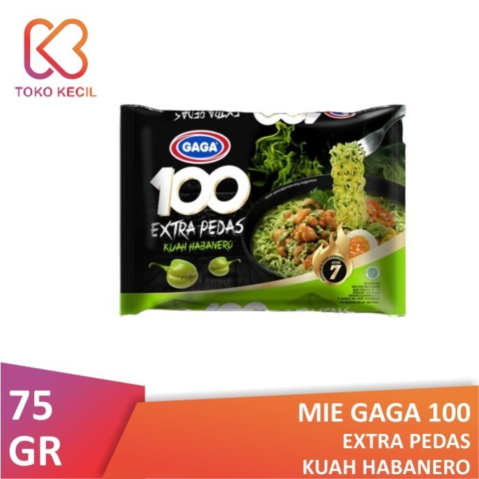 

Mie Gaga 100 Extra Pedas Kuah Habanero 75gr