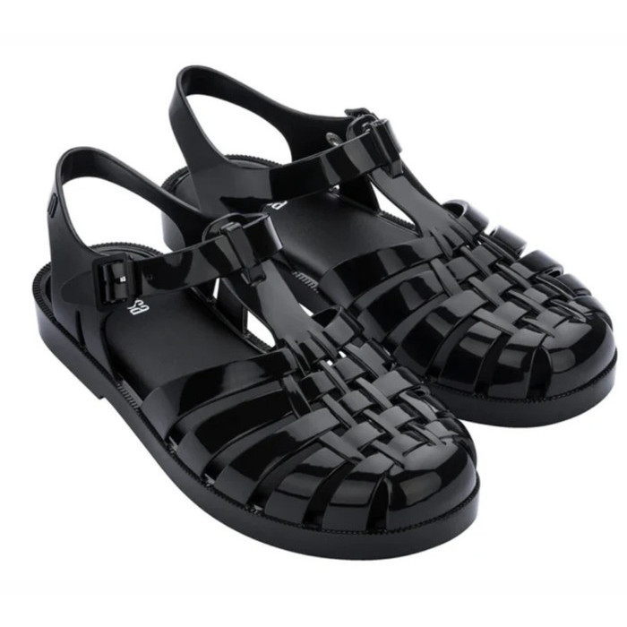 Sepatu Sandal Wanita Melissa Possession Ad Black Glossy