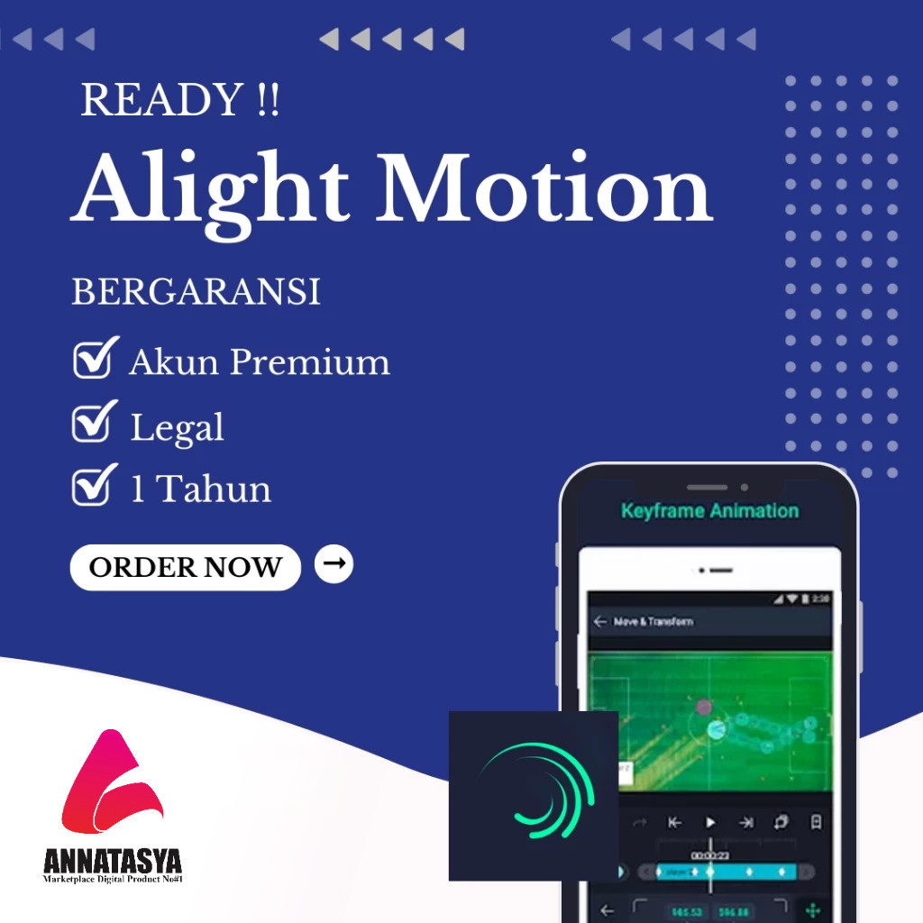 Alight Motion Pro Premium Full Garansi Lifetime Fullpack No Ads Bergaransi | Selamanya untuk Android Mobile